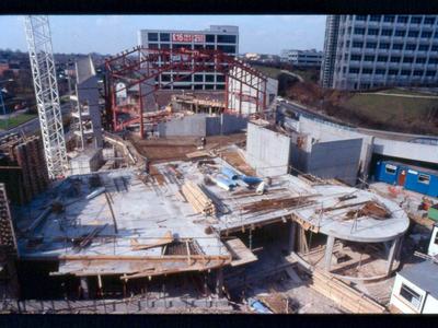 The Anvil under construction in the early 1990s.