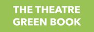 the words "Theatre Green Book" in white text on a light green background