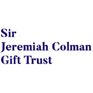 Blue text reading 'Sir Jeremiah Colman Gift Trust'