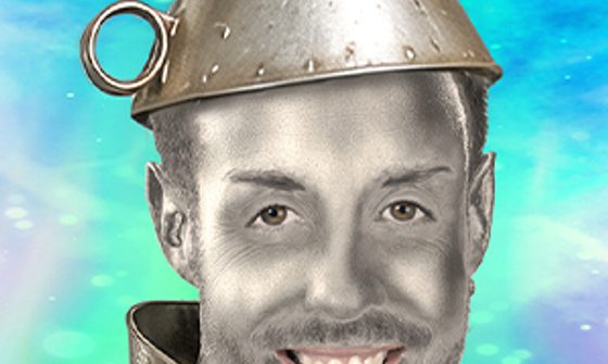 Stevi Ritchie dressed as the tin man