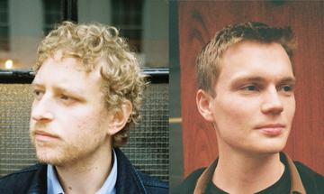 A split image of two headshots of Joe Webb and Will Sach